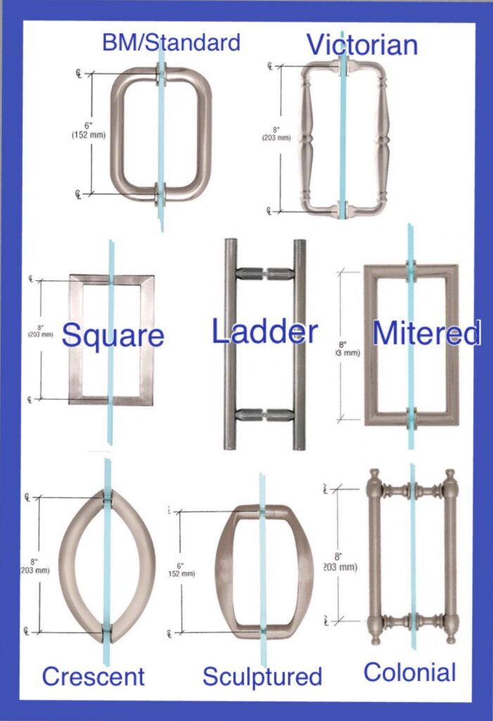 Handle Options e1655136245662 - Shower Doors of Charlotte