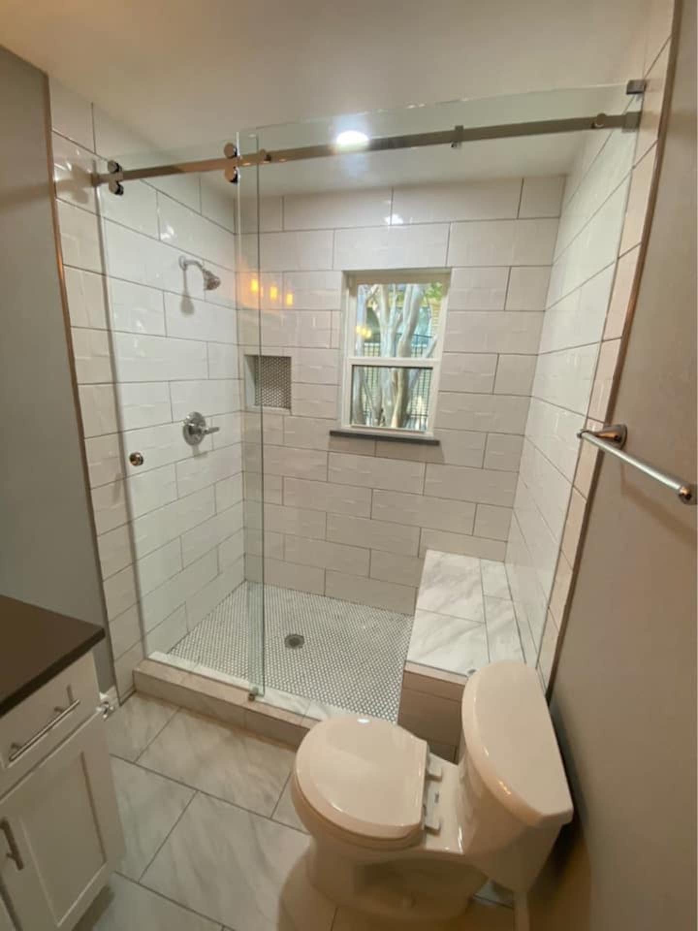 Serenity D NP RFP BS BN Shower - Shower Doors of Charlotte