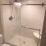 Serenity Low Iron Handle towel bar BS - Shower Doors of Charlotte